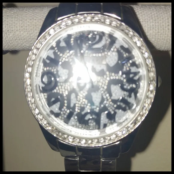 Monaco Animal Print Statement Watch - Picture 2 of 7